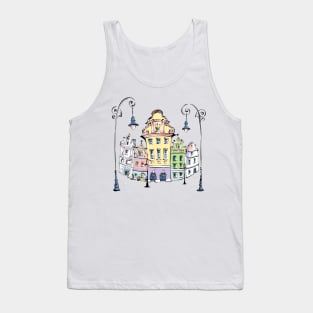 Old market square in Poznan, Poland Tank Top